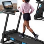 Merach T12B3 folding treadmill with colour screen