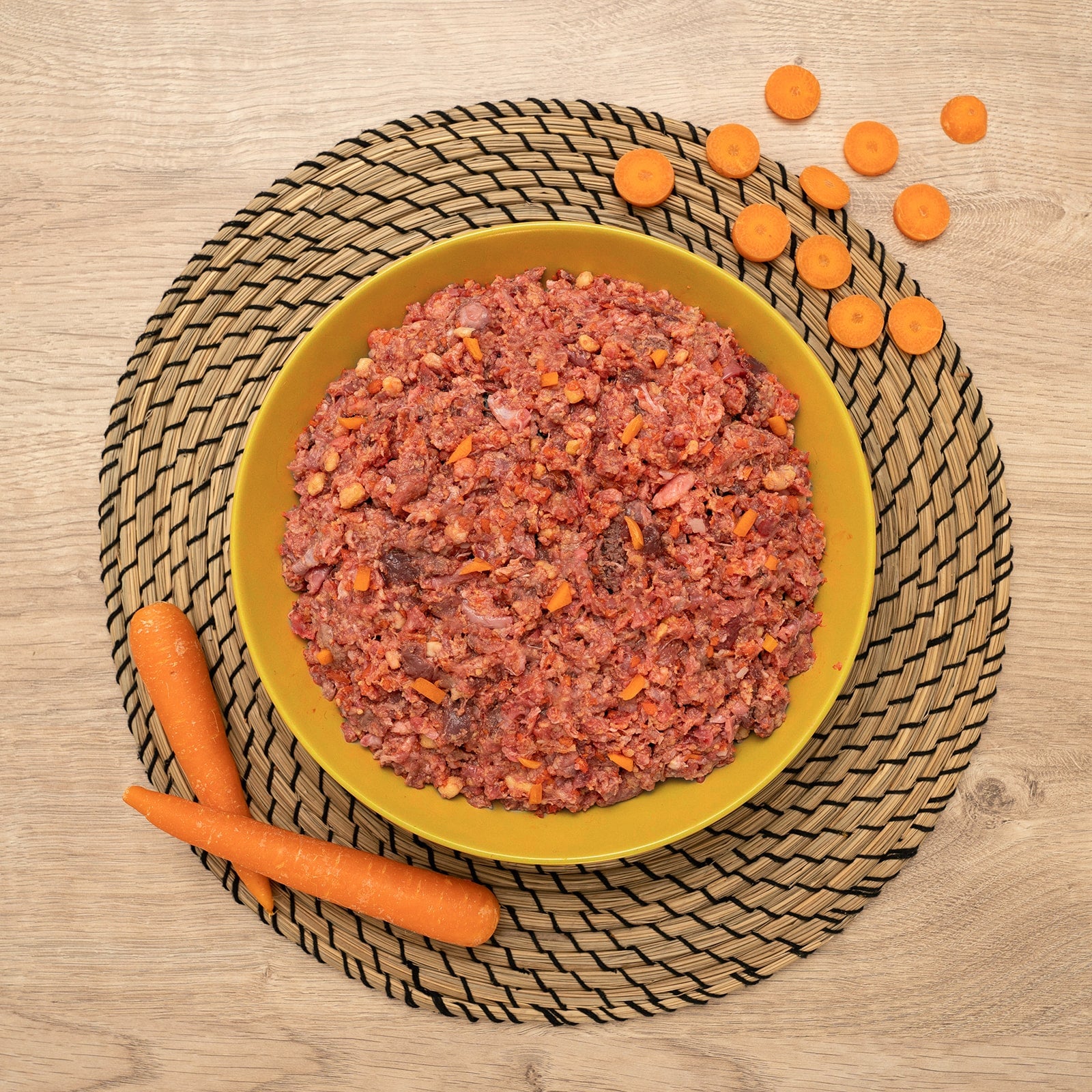 Menú BARF de cordero y pavo de Natuka