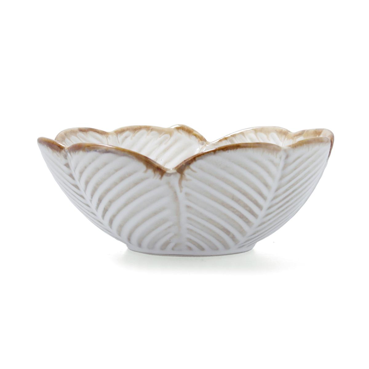 Bol de porcelana blanco Milky Bidasoa de 17 por 7 centímetros