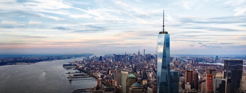 Daytime Manhattan skyline