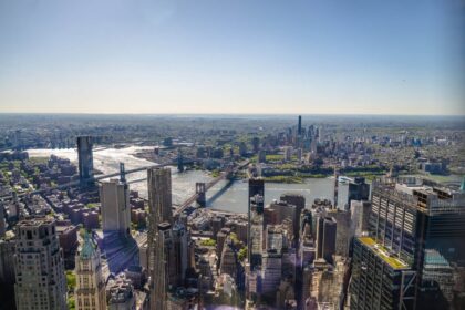 Skyline de Nueva York visto desde One World Observatory - New York