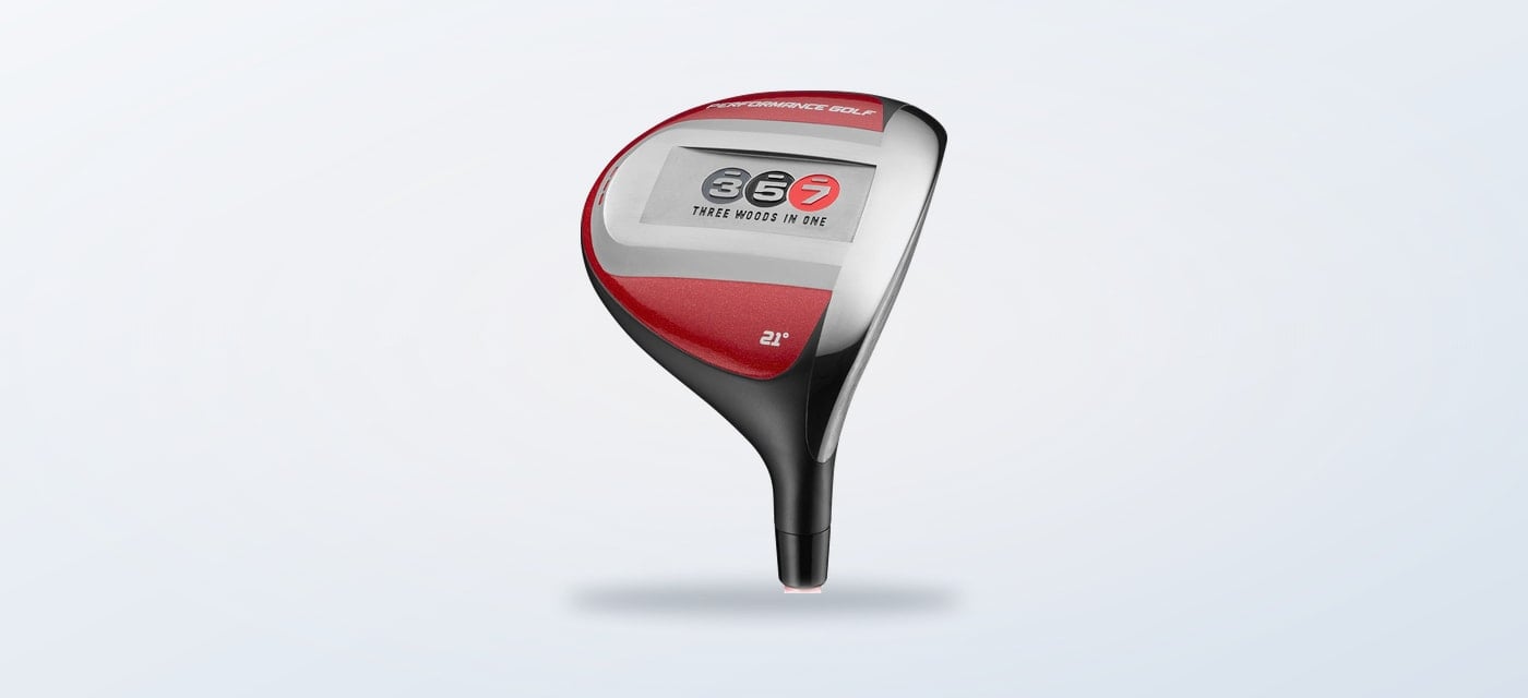 Performance Golf 357 Super 7-Wood shown as a single golf club