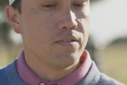 Golfer face close-up from Performance Golf