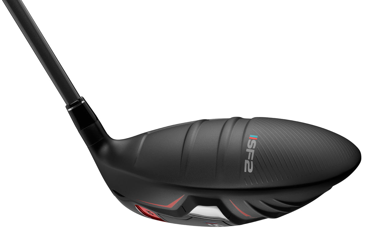 Golfer using a Performance Golf SF2 Driver on the course