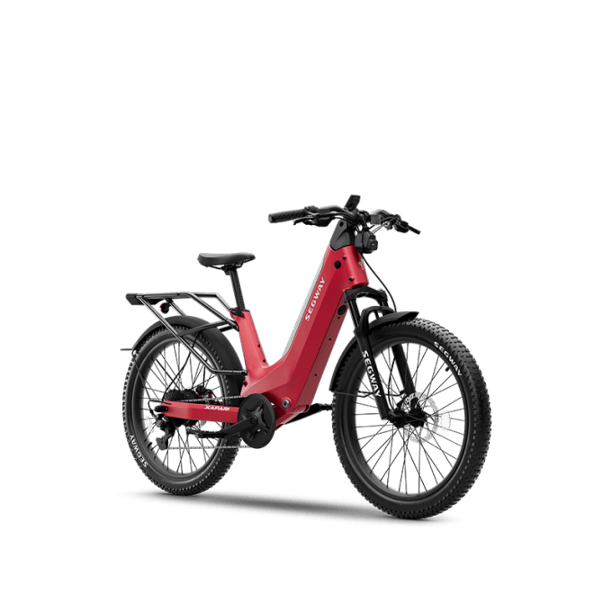 Segway Xafari electric bike shown in profile