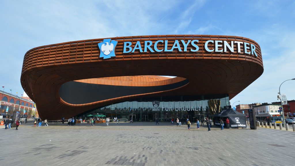 Barclays Center exterior plaza