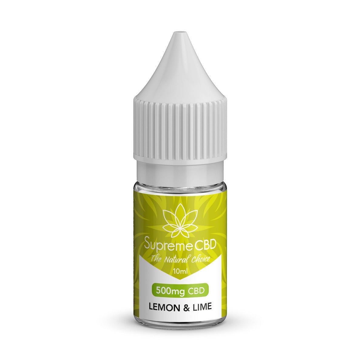 SupremeCBD Lemon and Lime CBD Vape Juice 10ml bottle