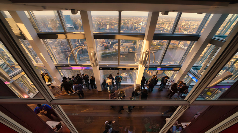 The View from The Shard interior gallery