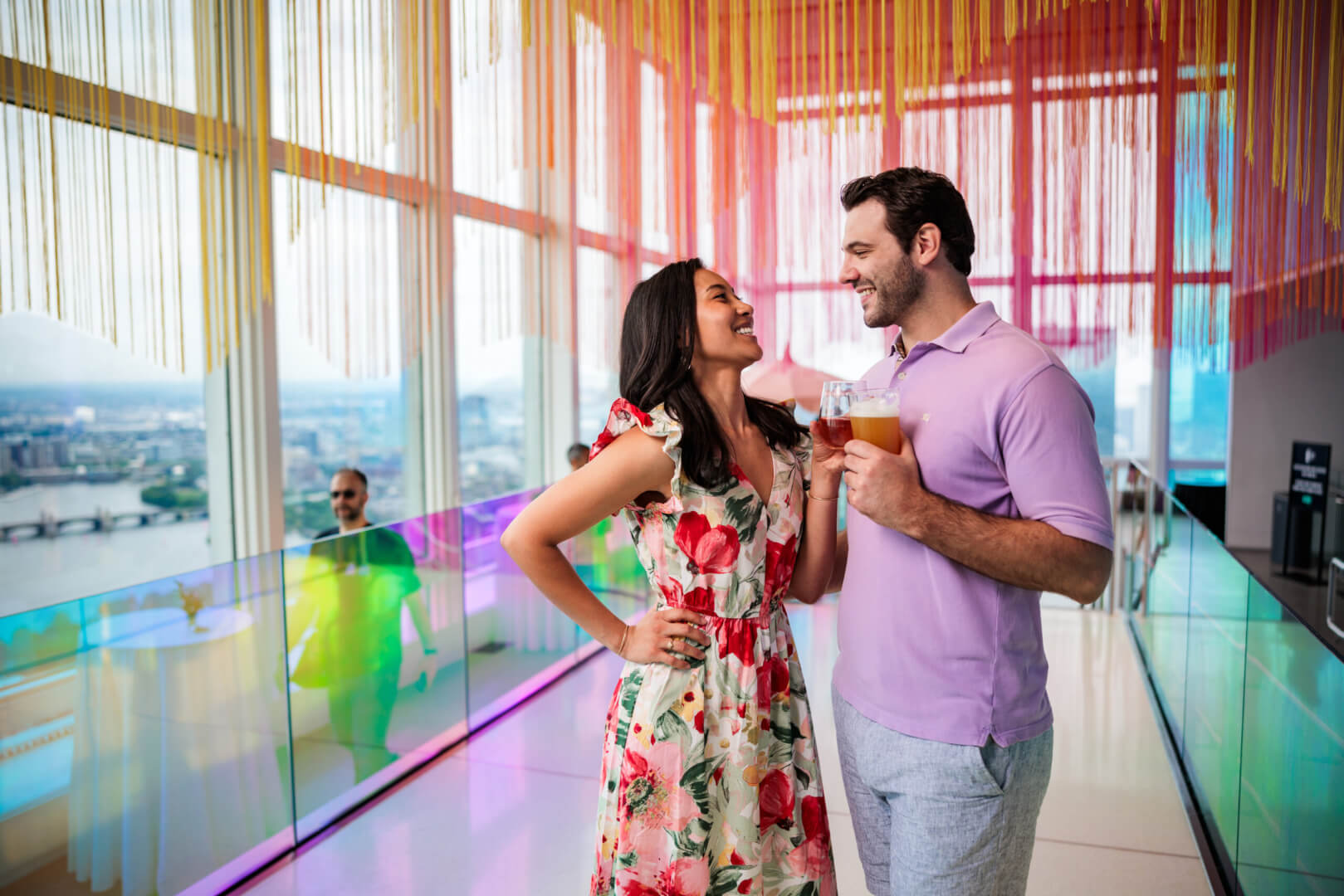 Detail from the Summer Reimagined experience at View Boston Observation Deck