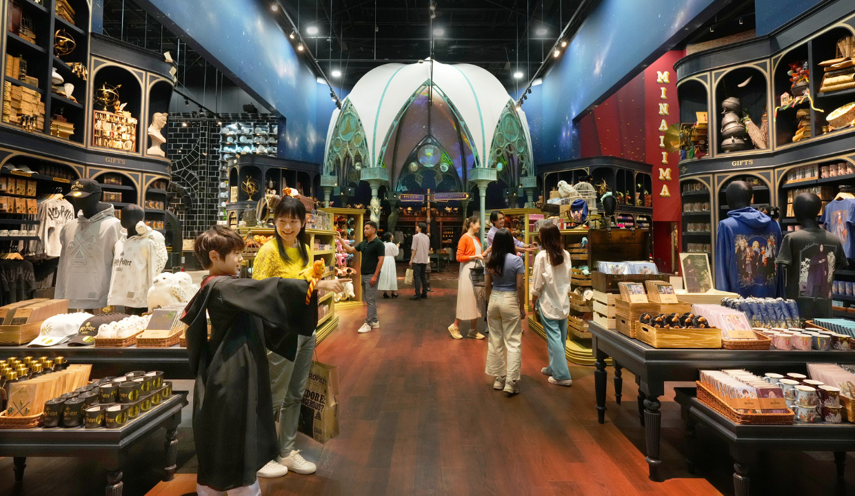 The Studio Tour Shop at Warner Bros. Studio Tour Tokyo