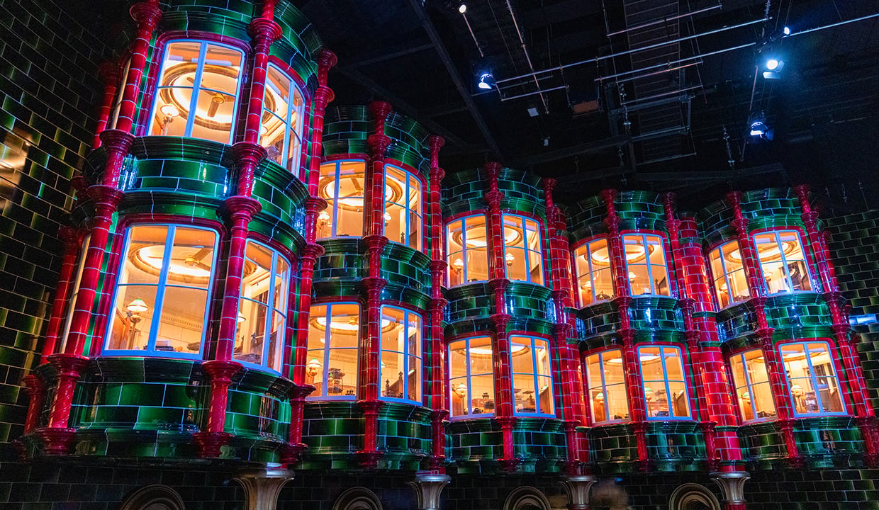 Ministry of Magic set at Warner Bros. Studios Japan