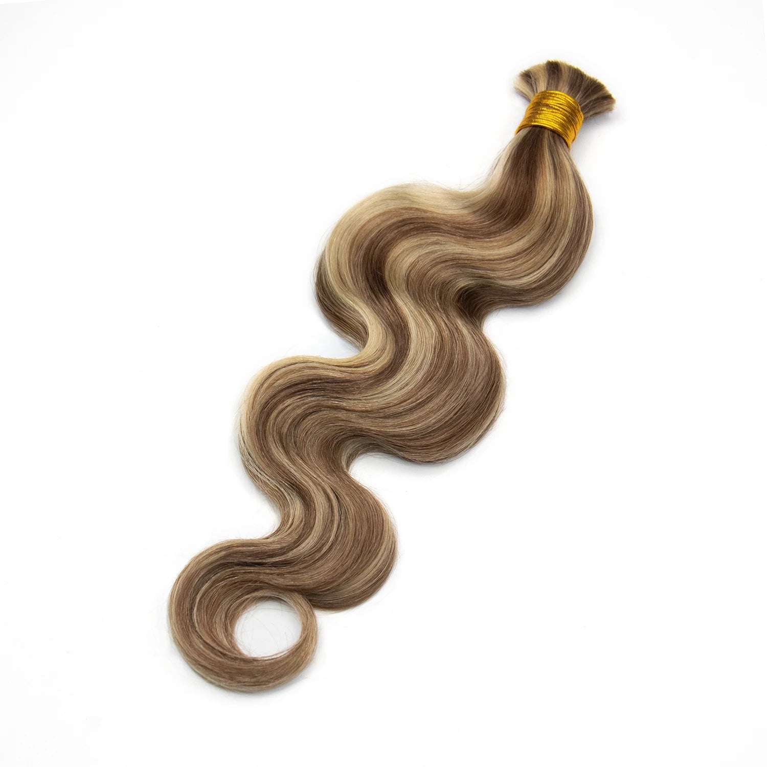 6 60 mix color blend body wave bulk human braiding hair