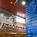 Truist Park Monument Garden and Atlanta Braves history display