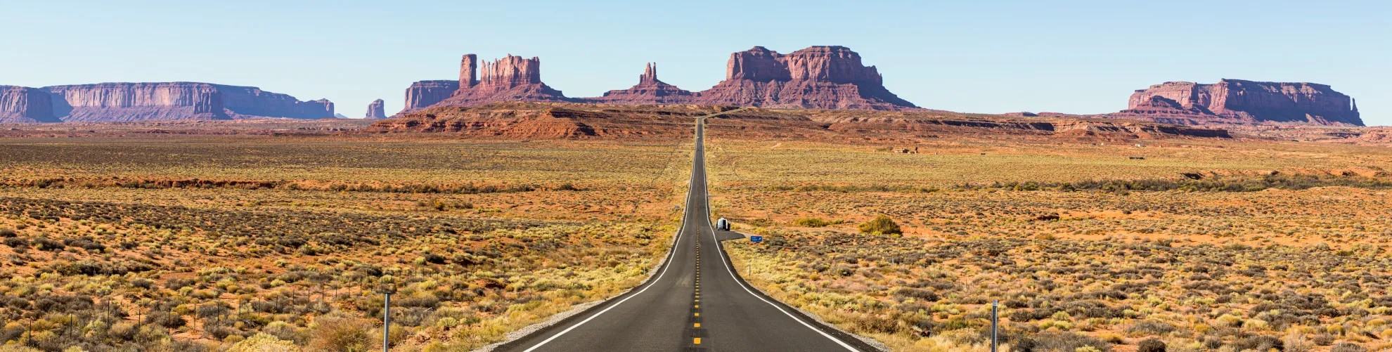 Veduta urbana negli Stati Uniti per un viaggio internazionale