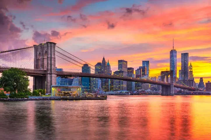 Panorama urbano di New York