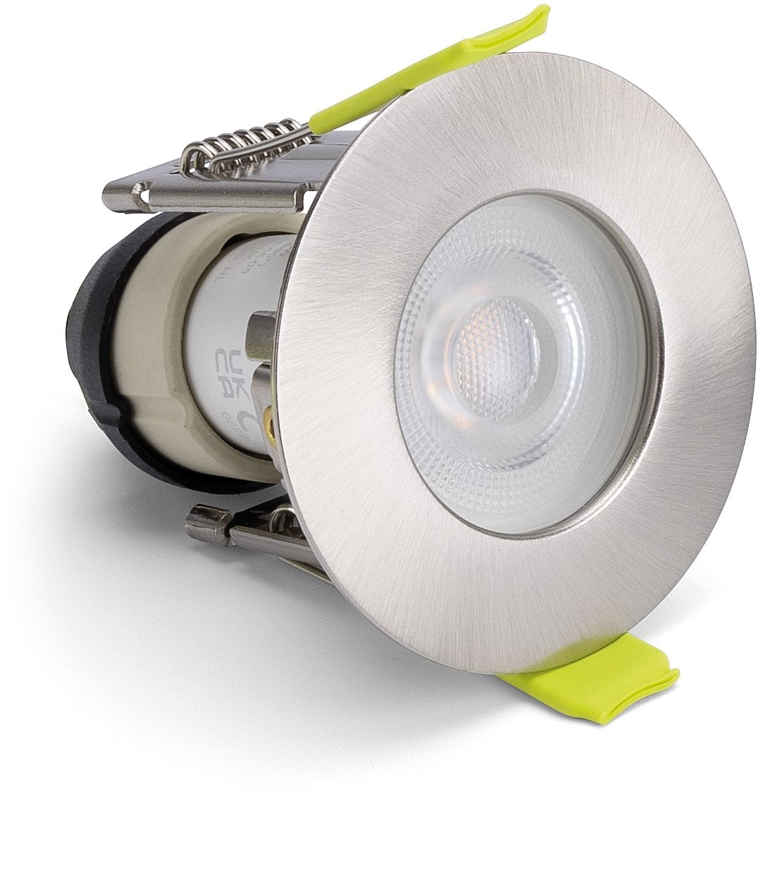Evofire Mini fire rated satin nickel downlight