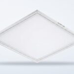 LED panel lights set into a suspended ceiling