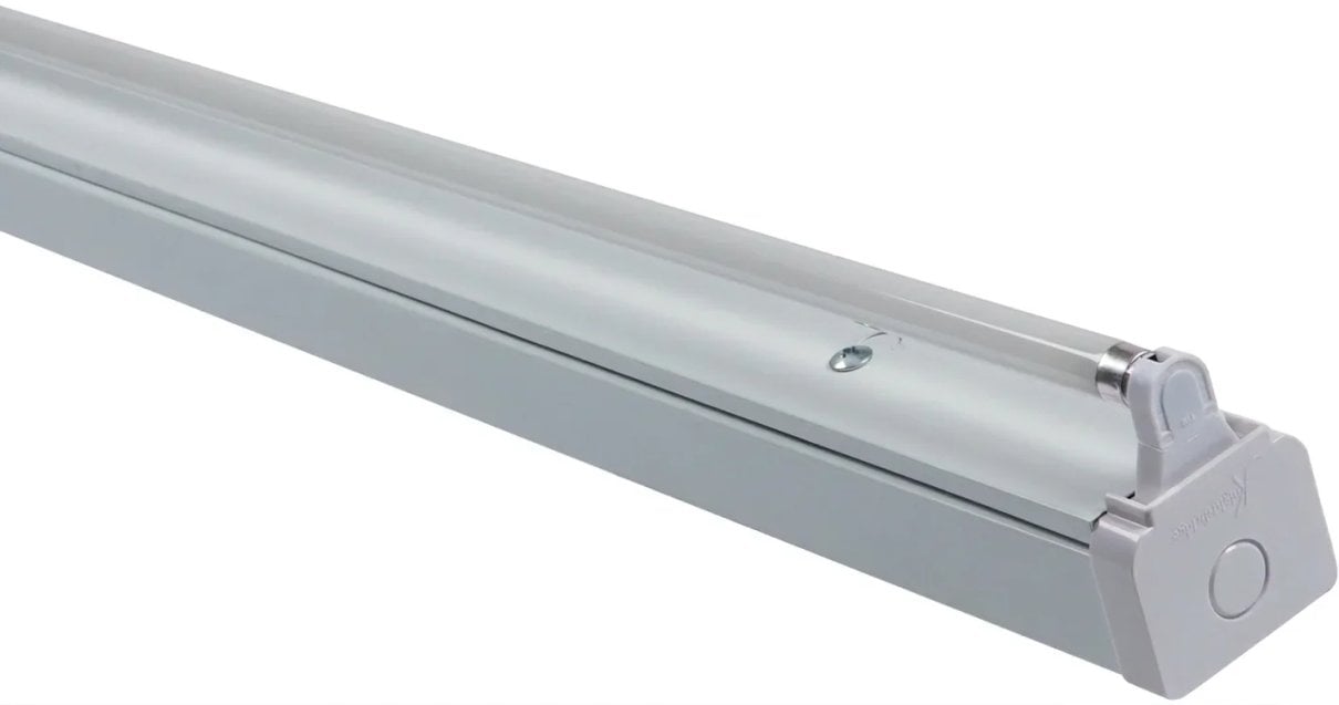 White single T5 batten fitting