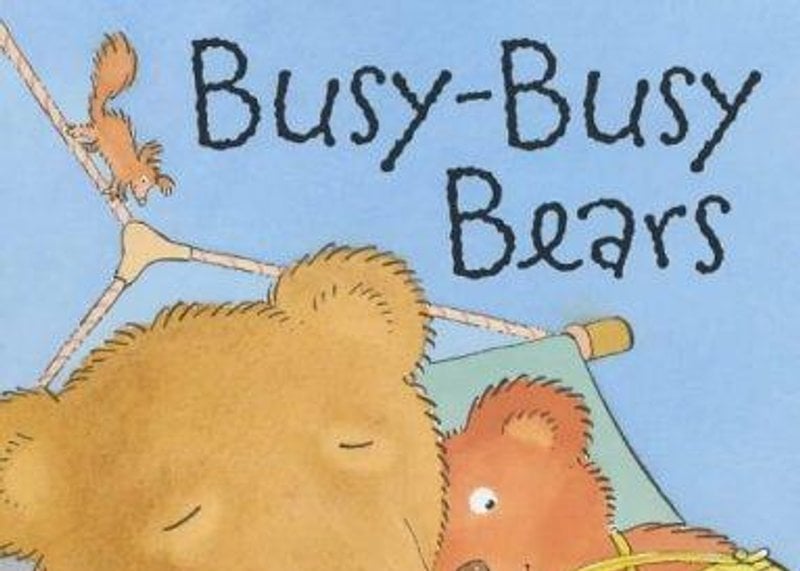 Omslaget til Busy Busy Bears