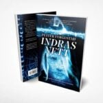 Omslaget til Indras nett, en norsk spenningsroman