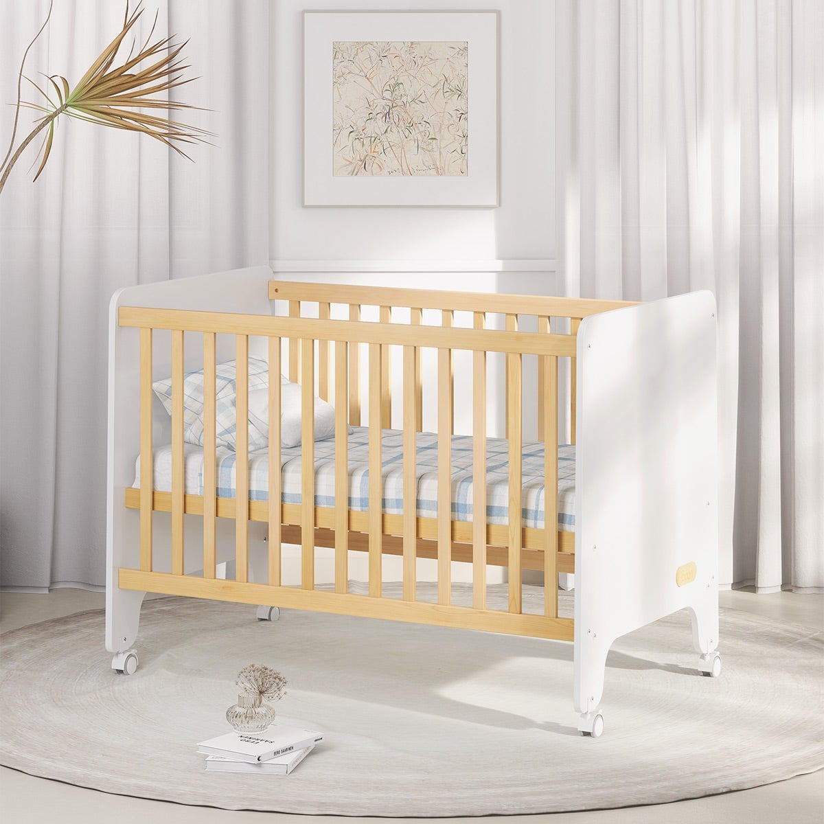 Natty compact baby cot