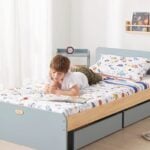 Child's room with the Boori Neat Single Bed