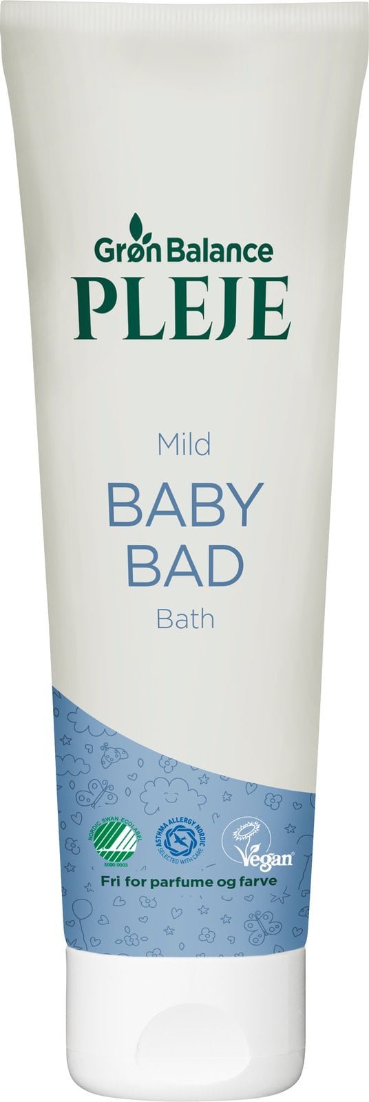 Groen Balance Babybad in einer Flasche