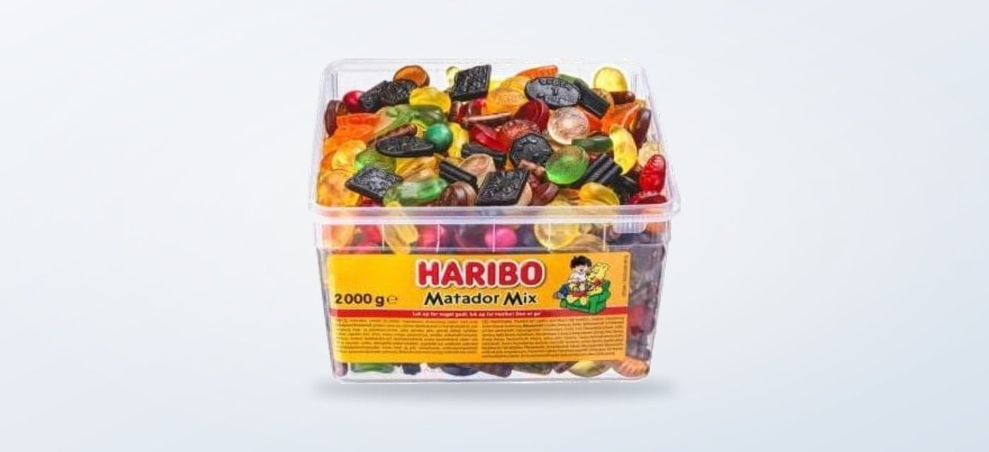Haribo Matador Mix Großpackung mit gemischten Fruchtgummis