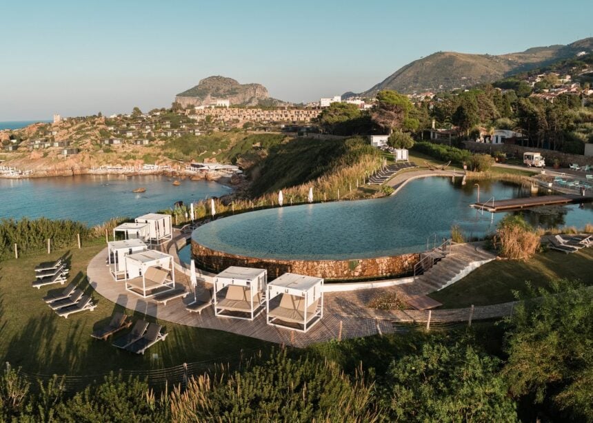 Coastal landscape at Club Med Cefalù