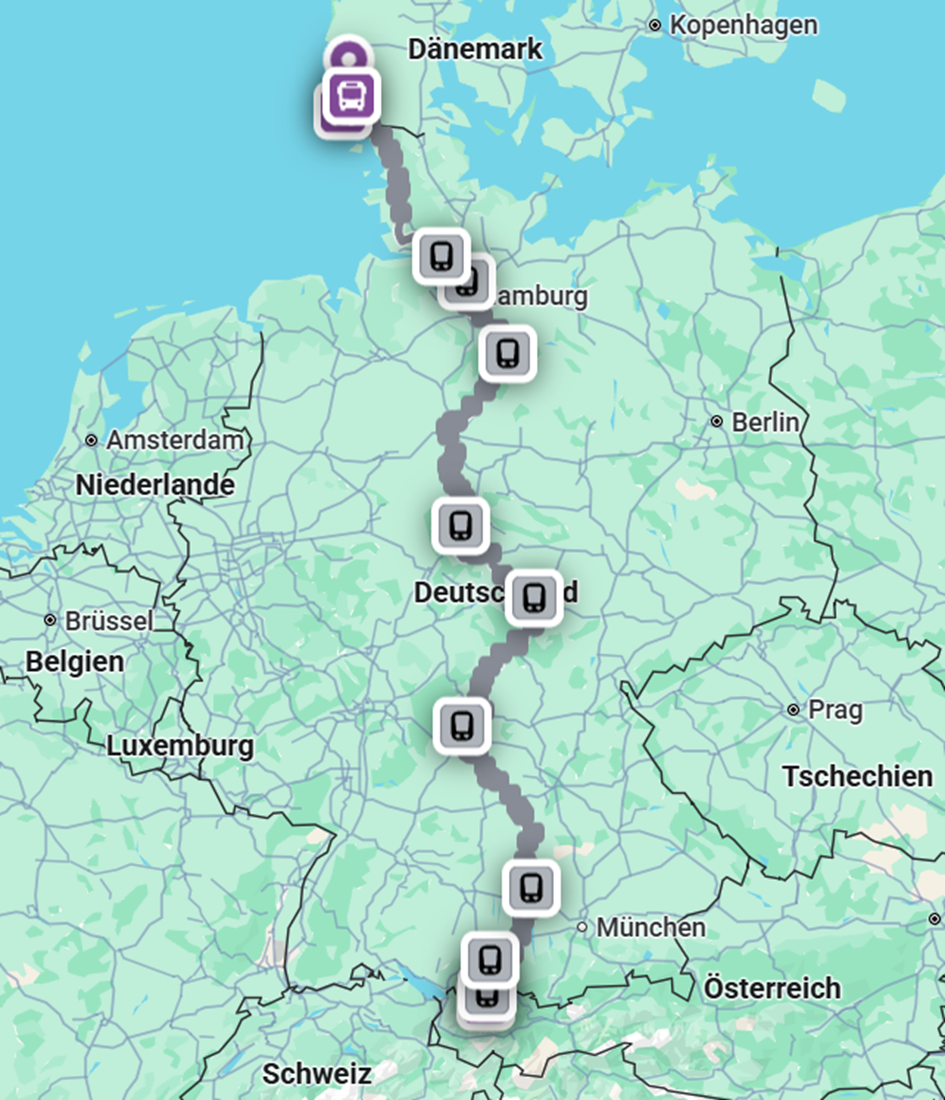 Deutschlandticket-Thema für die Reiseplanung