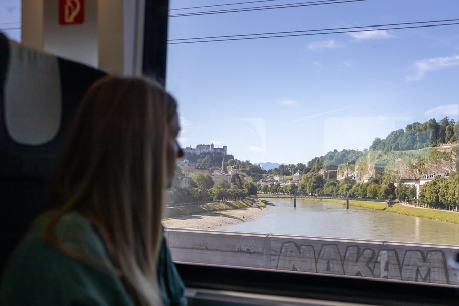Brücke auf einer regionalen Reise