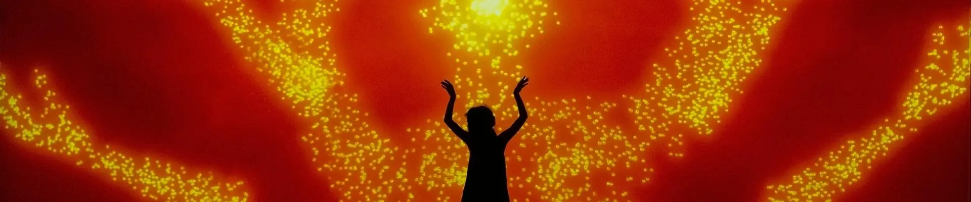 Projected contemporary artwork from Bodies Unbound