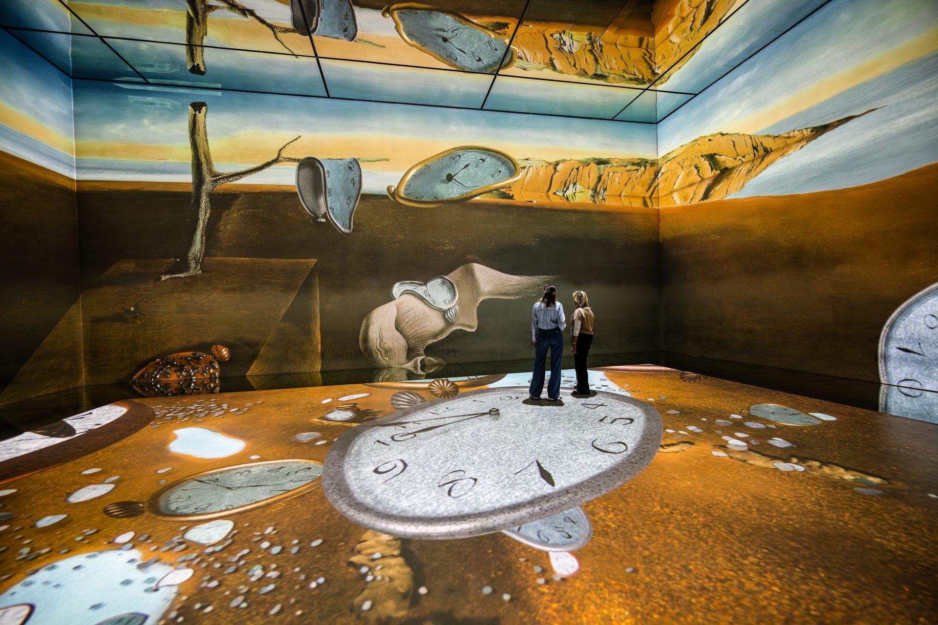 Dali Persistence of Memory presented at Frameless