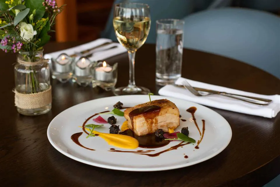 Dining experience at Tulfarris Hotel and Golf Resort