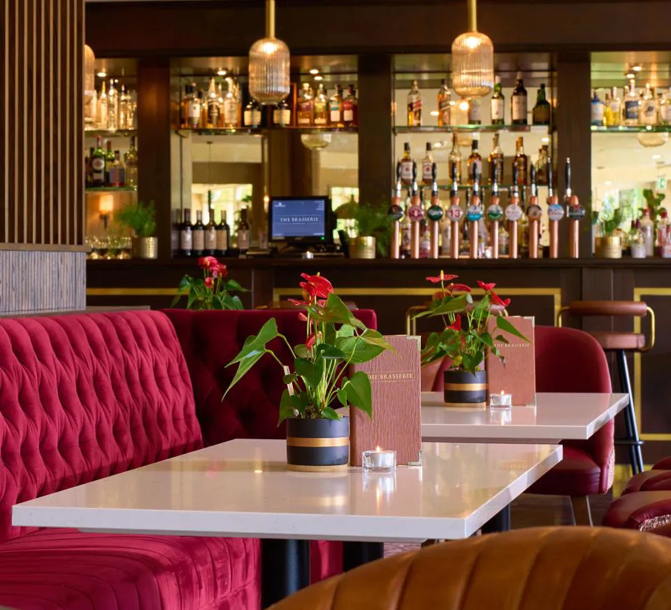 Bar interior at Tulfarris Hotel and Golf Resort