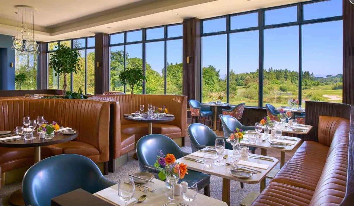 Tulfarris Hotel and Golf Resort setting in Ireland