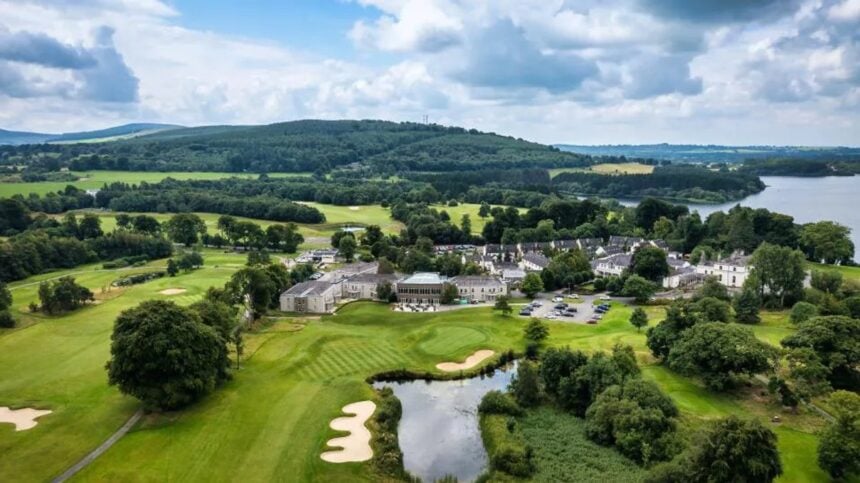 Tulfarris Hotel and Golf Resort grounds in Wicklow