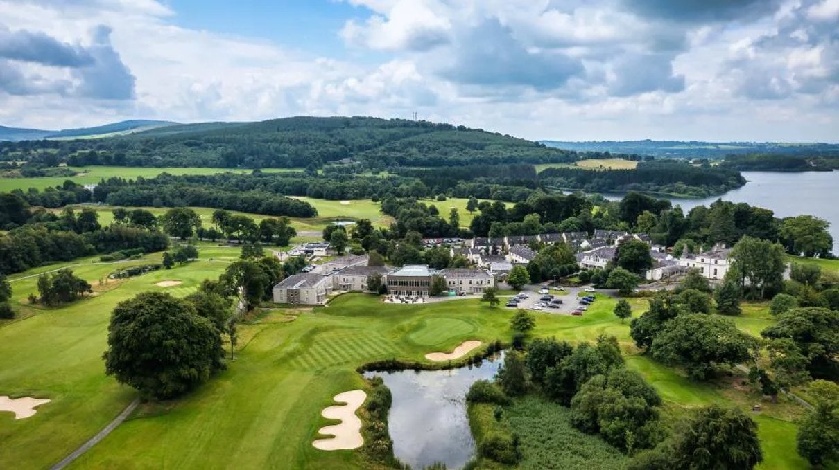 Tulfarris Hotel and Golf Resort grounds in Wicklow