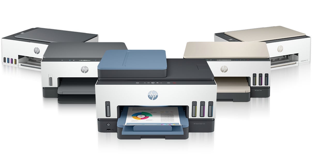 Imprimante HP Smart Tank présentée dans une campagne