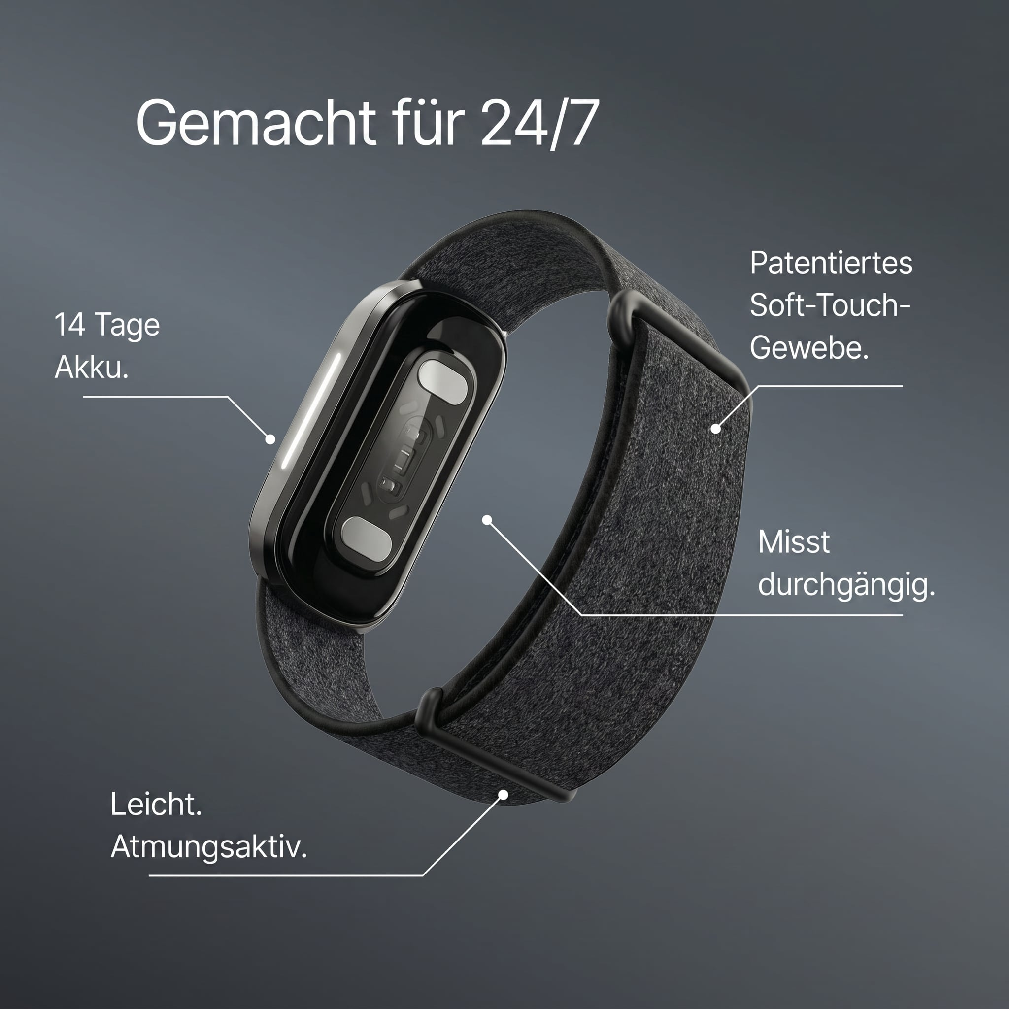 Hume Band 2.0 in einer Funktionsdarstellung