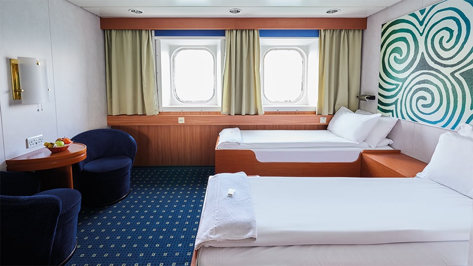 Two-bed-plus cabin on Ulysses