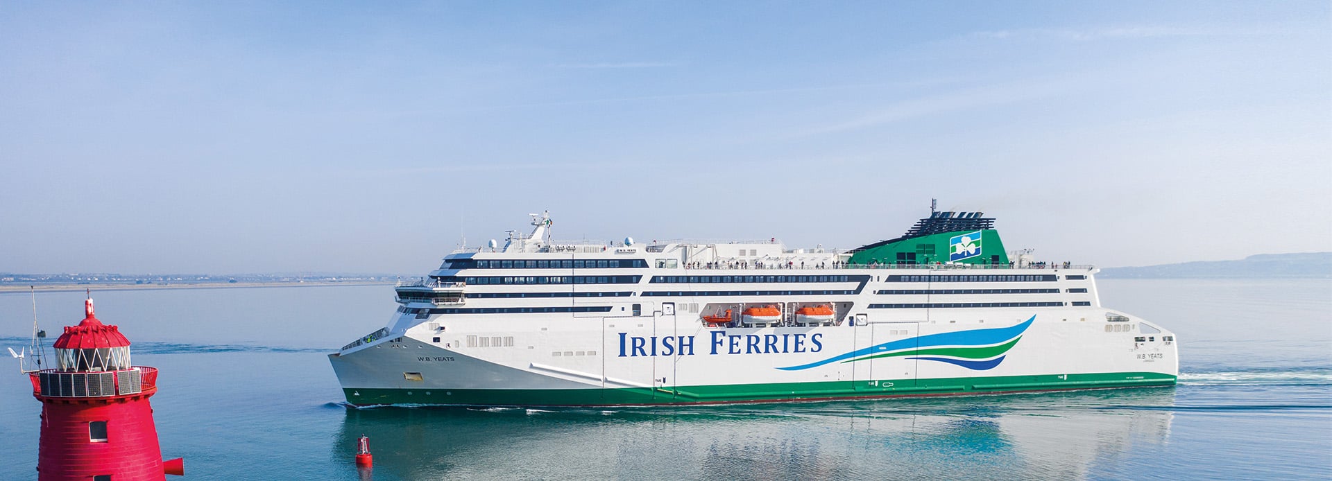 W.B. Yeats ferry viewed from outside