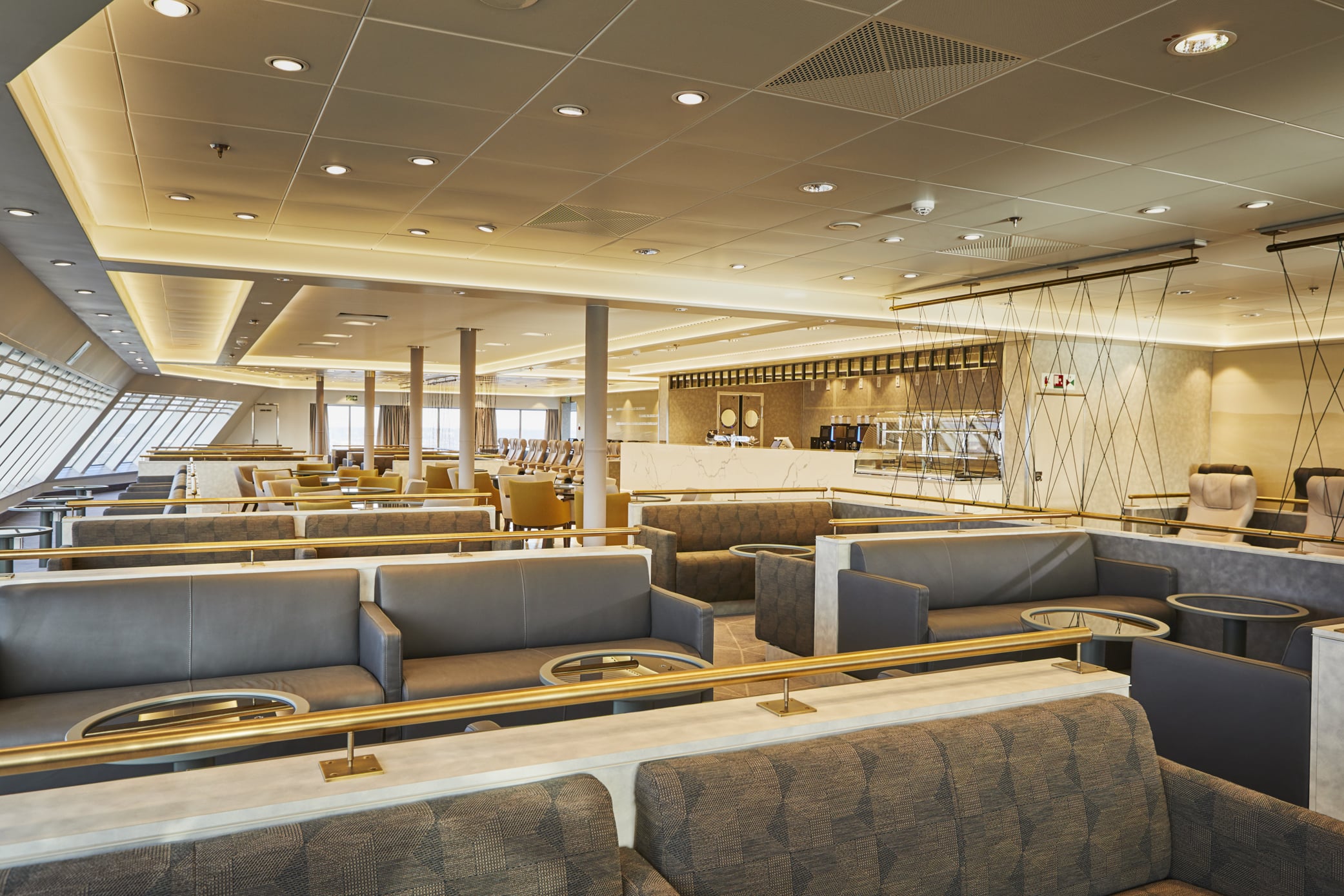 Club Class lounge aboard W.B. Yeats