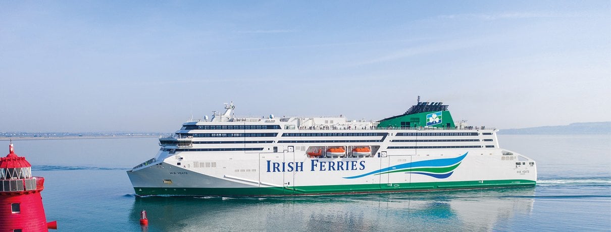 W. B. Yeats ferry photographed from outside