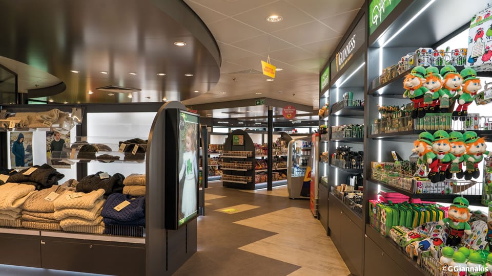 The shop aboard W. B. Yeats