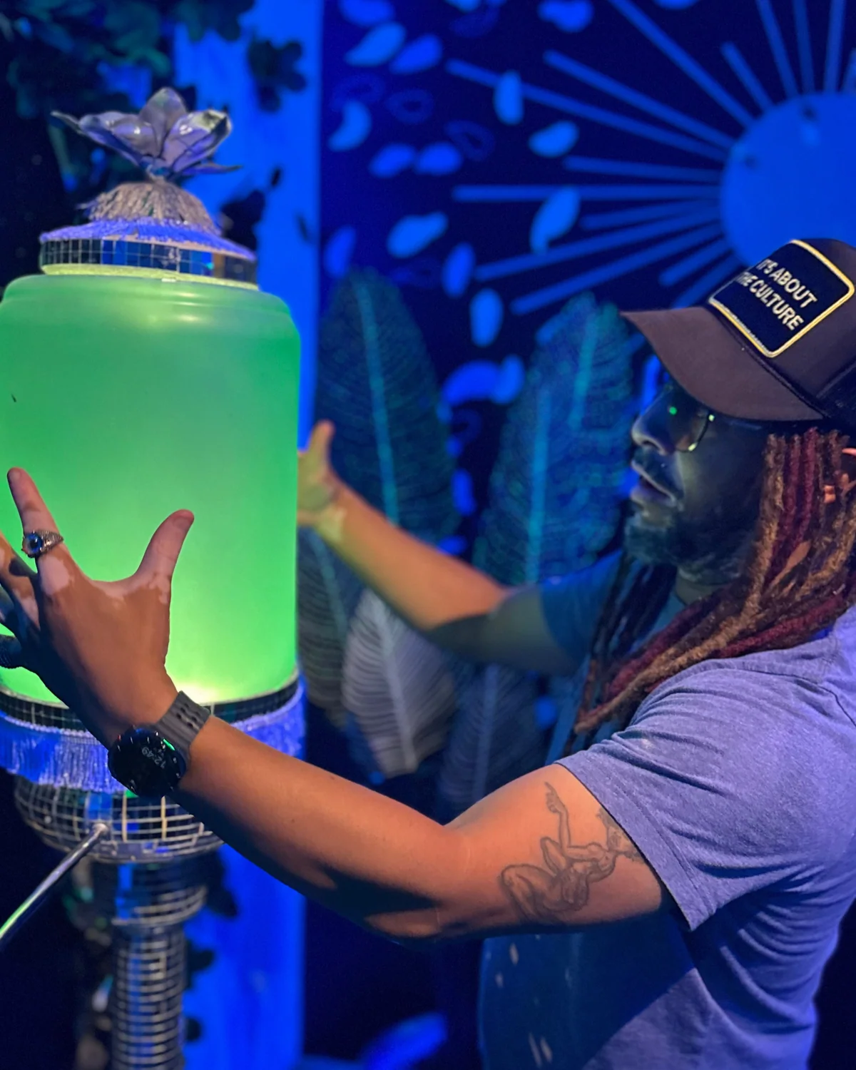 Absinthe Garden exhibit at Jamnola