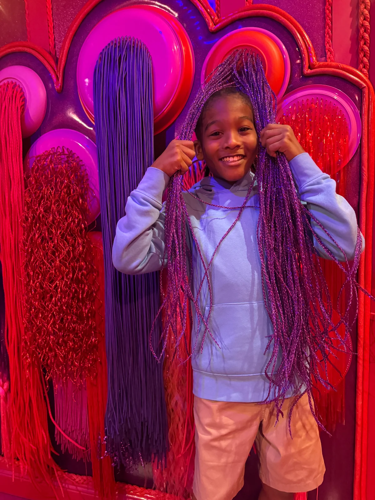 Art installation created with local artists at Jamnola