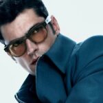 Lentes Ray-Ban Meta en una imagen de campaña de la colección