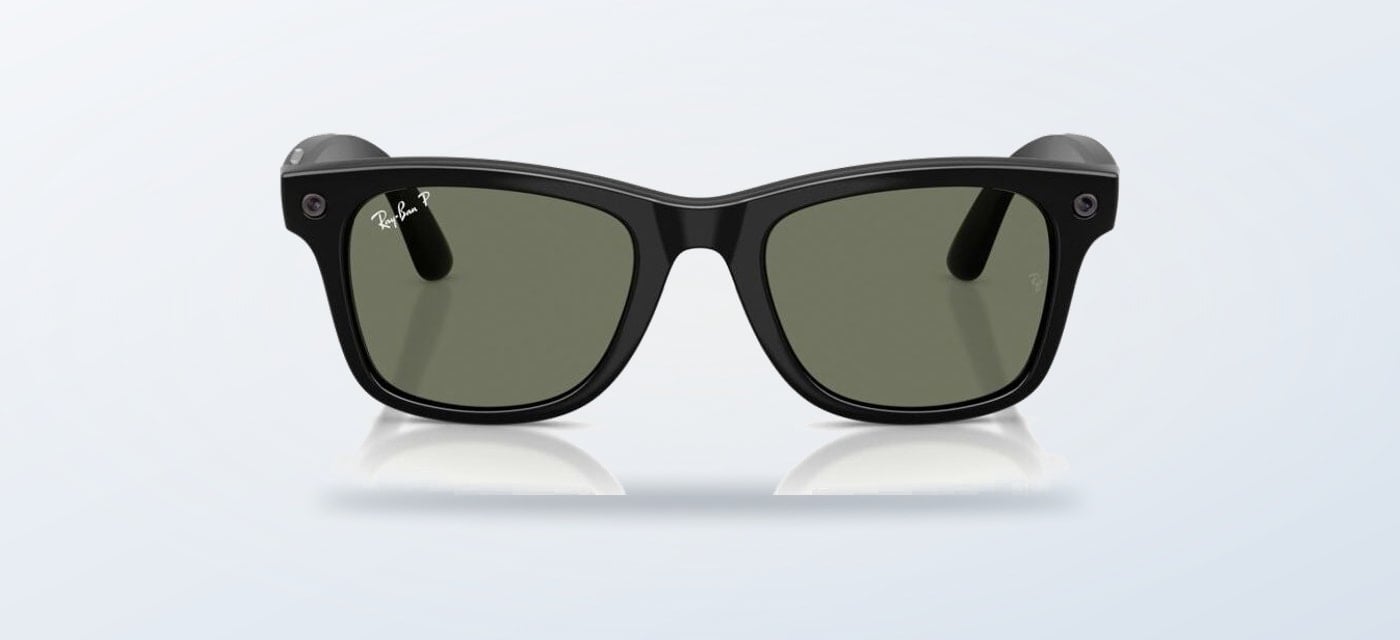 Lentes de sol Ray-Ban Meta Wayfarer L Gen. 3 negros
