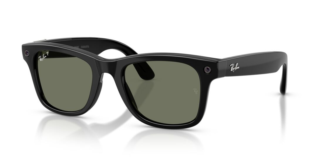 Lentes solares Ray-Ban Meta Wayfarer L Gen. 3 negros